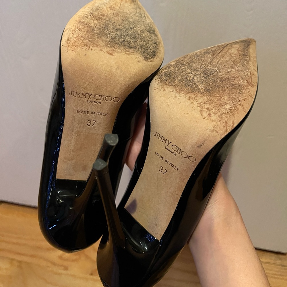 Jimmy Choo Black Stiletto - Picture 2 of 3